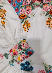 Puff Sleeves FLORAL DRESS!!