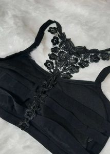 Black butterfly Lace Lounge Set