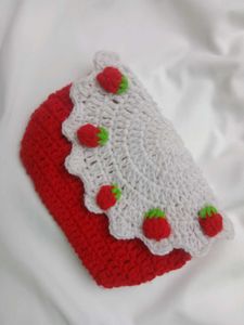 Strawberry Crochet Bag