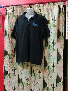 Jeena Black Polo Shirt