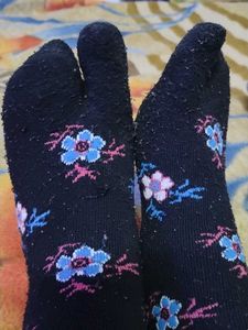 Floral Print Socks