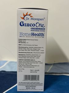 Dr. Morepen Gluco One Blood Glucose Monitori