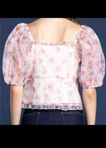 Mast and harbour printeresty Corset Top