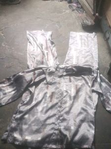 Shiny Patterned Lounge Pants