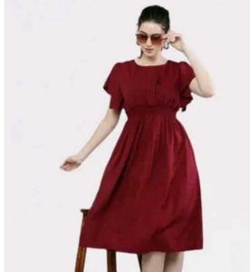 Rust Colour Dress