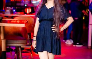 Black Fit &amp; Flare Mini Dress