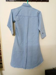 Denim Blue Coat Type Top
