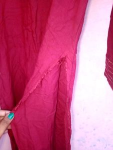 Beautiful Maroon Colour Kurta