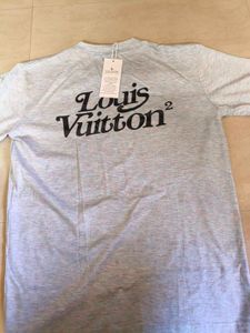 Louis Vuitton Grey Graphic Tee XL