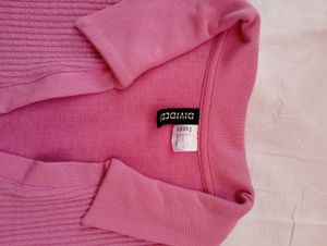 H&amp;m Pink Collared Top 💓