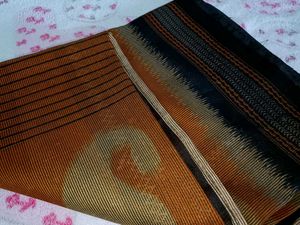 Handloom Beautiful Nudish Brown Colour Saree!