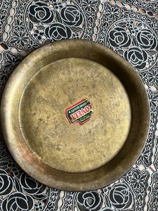 Vintage Brass Plates (Set of 2)