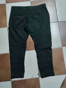 Men regular Slim Fit Flat-Front Trousers on lowest