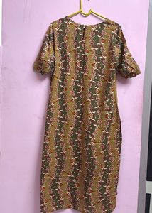 Patterned Casual Dress