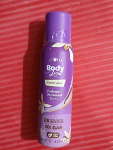 plum perfumed deodorant vanilla vibes