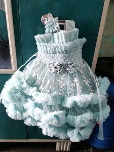 Elegant Blue Party Dress