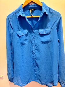George Beautiful Blue Imported Shirt