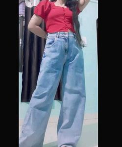 Red Crop Top