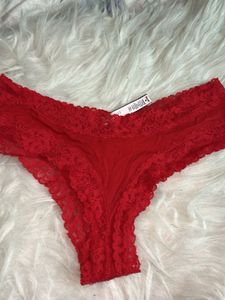 Red Lace Cheeky Panty