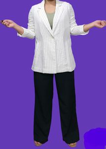 White Blazer