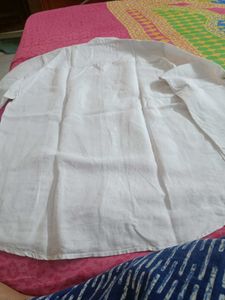 DNMX White Casual Shirt