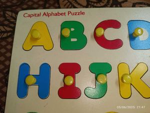 New Alphabet Qooden Block