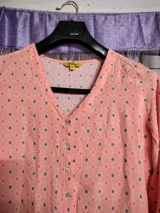 Global Desi Kurta M Size With Openable Buttons