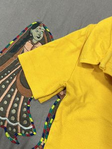 Bonkers Yellow Tank Top