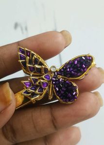 Butterfly Hair Tie and Clip