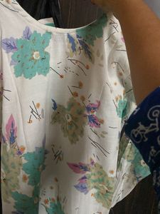 Floral Print Kurta