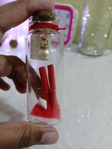 Cute Bottle With Message Writer