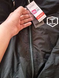 Men's Stylish Black Hooded Jacket