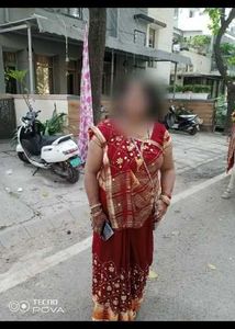 jaypuri जॉर्जेट saree with Mirror work. + blouse