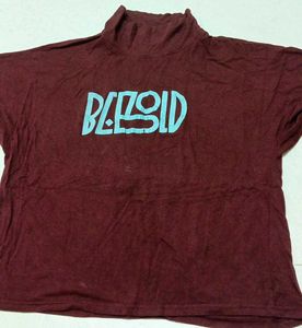 Burgundy Graphic Tee