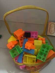 Colorful Building Blocks Set