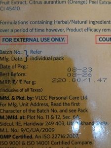 VLCC Anti Tan SKIN LIGHTENING FACE WASH