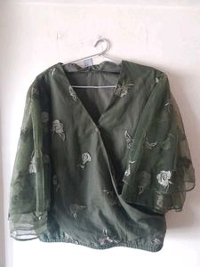 Beautiful Olive Green Top