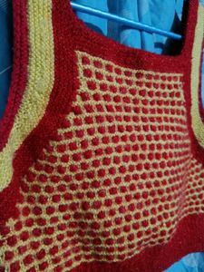 Woollen Crop Top