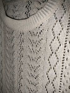Crochet Knit Sleeveless Top