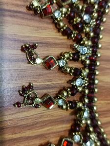 Maroon Beautiful Choker