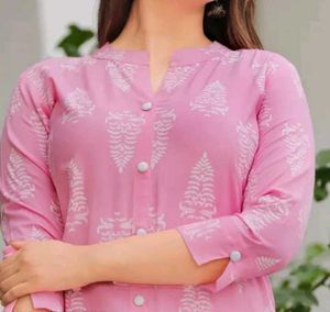 Kurta With Plazzo For Girls