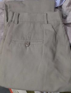 Men's Khaki Corduroy Pants