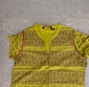 Yellow Kurta