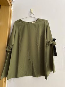 Olive Green Top