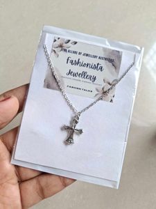 Cross Necklace &amp; Earring Set