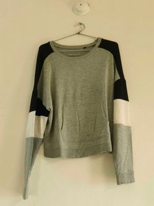 Grey Sweatshirt For Women