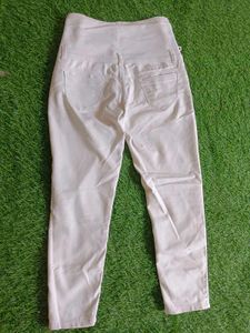 White High waist Jeans Women Trendy