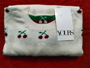 Cherry Print Sweater🍒