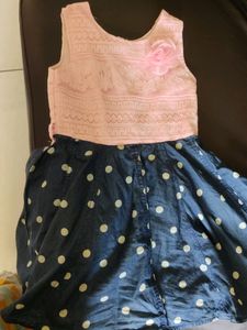 Cute Pink & Polka Dot Dress