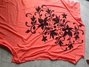 Floral Print Kurti Material